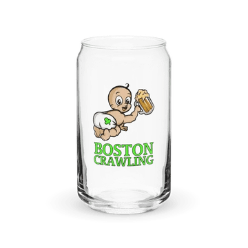 a glass mug on a table