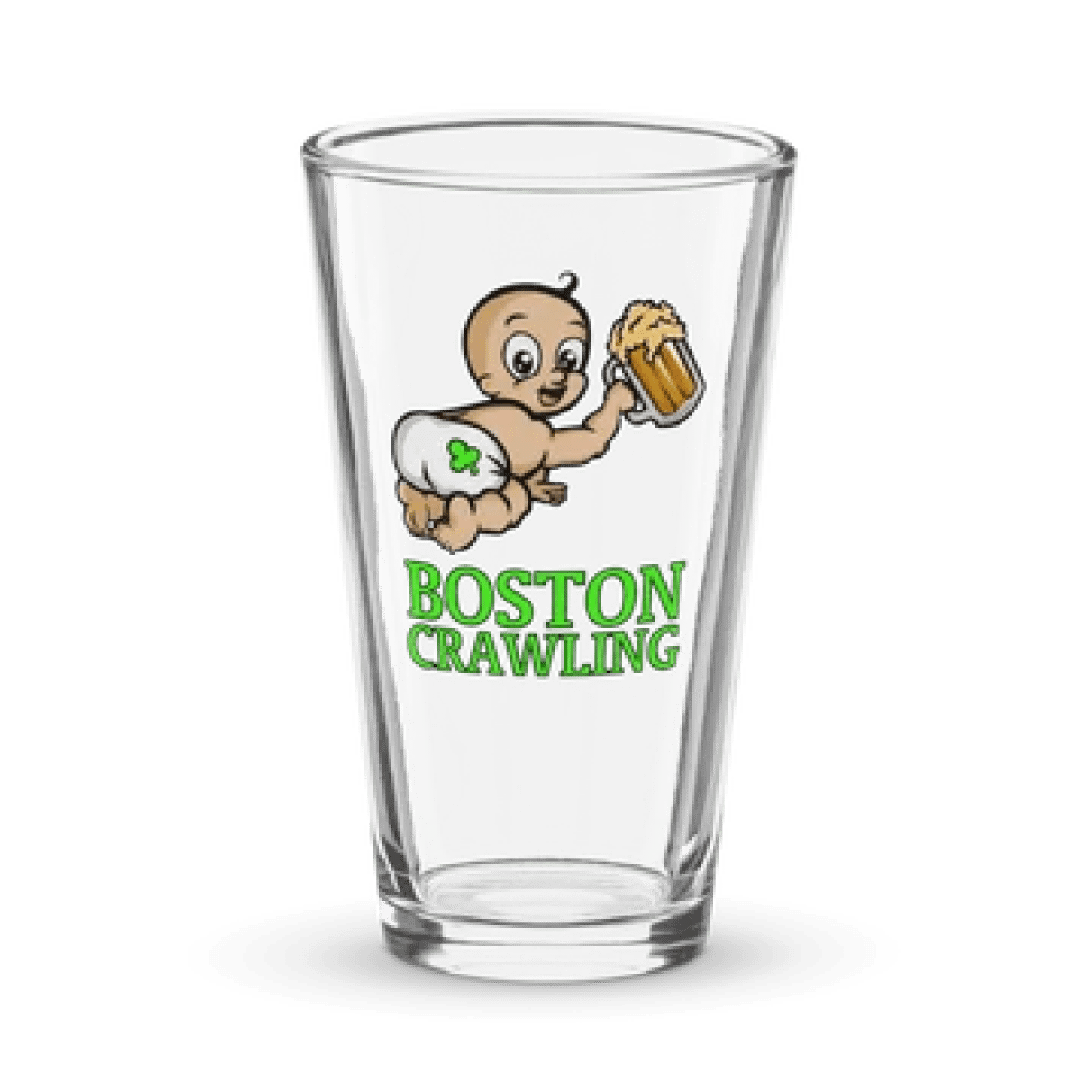 a glass mug on a table